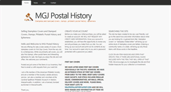 Desktop Screenshot of mgjpostalhistory.com