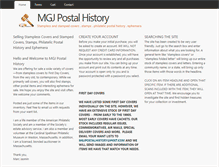 Tablet Screenshot of mgjpostalhistory.com